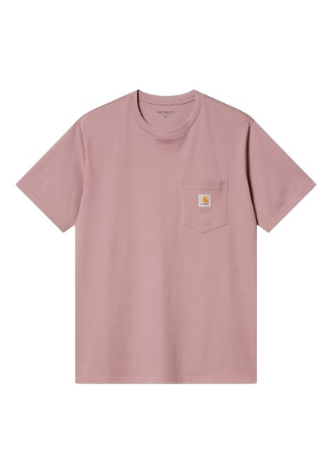 t-shirt ss pocket uomo rosa CARHARTT WIP | I0304341NJ.XX